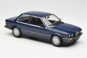 BMW 323i E30 Saturn Blue Minichamps 1:18 155026009 Kov – obrázok 4 z 6