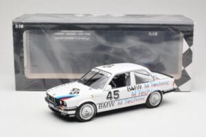 BMW 325i E30 #45 C. Danner / E. Rensing Linder Rennsport ETCC 1986 Minichamps 1:18 155862645 Kov – obrázok 6 z 6