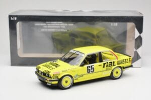 BMW 325i E30 #65 Auto Budde D. Hamelmann / K. Walterscheid 24 Hours Nürburgring 1986 Minichamps 1:18 155862665 Kov – obrázok 6 z 6