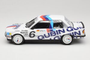 BMW 325i E30 #6 Gubin Sport V. Strycek DTM 1986 Minichamps 1:18 155862606 Kov – obrázok 3 z 6