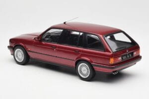 BMW 325i E30 Touring Červený Metallic Norev 1:18 183218 Kov – obrázok 5 z 6