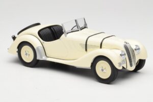 BMW 328 Roadster Biely Minichamps 1:18 80435A8F228 Kov – obrázok 4 z 6