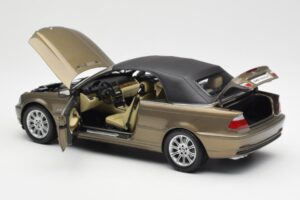 BMW 328Ci E46 Kabriolet Individual Mosadz Metalická Limitovaná Edícia Kyosho 1:18 80430395004 Kov – obrázok 5 z 8