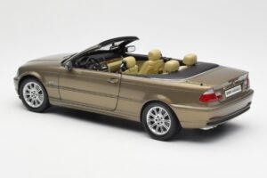 BMW 328Ci E46 Kabriolet Individual Mosadz Metalická Limitovaná Edícia Kyosho 1:18 80430395004 Kov – obrázok 7 z 8