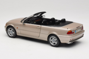 BMW 328i E46 Kabriolet Sand Beige Metallic Kyosho 1:18 80430009756 Kov – obrázok 8 z 9