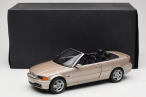 BMW 328i E46 Kabriolet Sand Beige Metallic Kyosho 1:18 80430009756 Kov – obrázok 9 z 9
