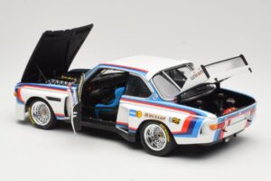 BMW 3.5 CSL #24 H. Stuck / S. Posey 12 Hours of Sebring 1975 Minichamps 1:18 80430139188 Kov – obrázok 5 z 8