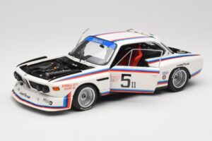 BMW 3.5 CSL E9 Gr.5 #5 K.W.M. Racing K. Miller / D. Cowart 6 Hours of Watkins Glen 1979 Minichamps 1:18 180792005 Kov – obrázok 2 z 8