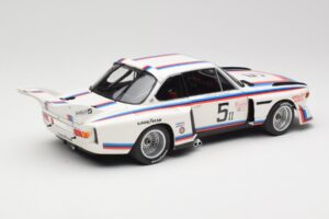 BMW 3.5 CSL E9 Gr.5 #5 K.W.M. Racing K. Miller / D. Cowart 6 Hours of Watkins Glen 1979 Minichamps 1:18 180792005 Kov – obrázok 3 z 8