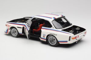 BMW 3.5 CSL E9 Gr.5 #5 K.W.M. Racing K. Miller / D. Cowart 6 Hours of Watkins Glen 1979 Minichamps 1:18 180792005 Kov – obrázok 5 z 8