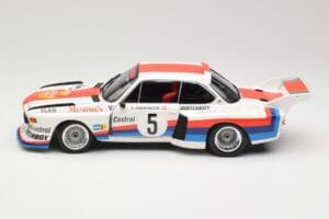BMW 3.5 CSL E9 Gr.5 #5 S. Manhalter Winner Havirov Interseries 1977 Minichamps 1:18 180772005 Kov – obrázok 4 z 8