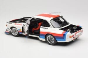 BMW 3.5 CSL E9 Gr.5 #5 S. Manhalter Winner Havirov Interseries 1977 Minichamps 1:18 180772005 Kov – obrázok 5 z 8