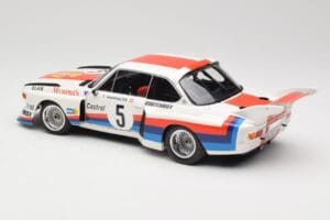 BMW 3.5 CSL E9 Gr.5 #5 S. Manhalter Winner Havirov Interseries 1977 Minichamps 1:18 180772005 Kov – obrázok 7 z 8