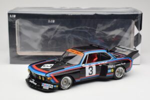BMW 3.5 CSL E9 #3 A. de Fierlant / H. Grohs 6 Hours Silverstone 1976 Minichamps 1:18 155762603 Kov – obrázok 6 z 6