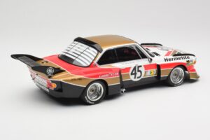 BMW 3.5 CSL E9 #45 Hermetite T. Walkinshaw / J. Fitzpatrick 24 Hours of Le Mans 1976 Minichamps 1:18 155762645 Kov – obrázok 2 z 6