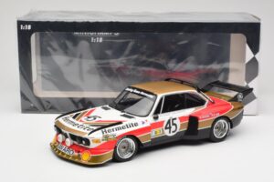 BMW 3.5 CSL E9 #45 Hermetite T. Walkinshaw / J. Fitzpatrick 24 Hours of Le Mans 1976 Minichamps 1:18 155762645 Kov – obrázok 6 z 6