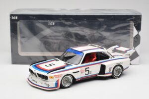 BMW 3.5 CSL E9 #5 K. Miller / D. Cowart 6 Hours of Watkins Glen 1979 Minichamps 1:18 155792605 Kov – obrázok 6 z 6