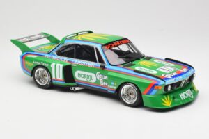 BMW 3.5 CSL E9 Schnitzer #10 D. Quester / R. Peterson 6 Hours Watkins Glen 1976 Minichamps 1:18 155762610 Kov – obrázok 4 z 6