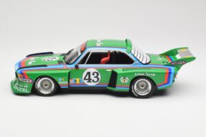 BMW 3.5 CSL E9 Schnitzer #43 D. Quester / A. Krebs 24 Hours of Le Mans 1976 Minichamps 1:18 155762643 Kov – obrázok 3 z 6