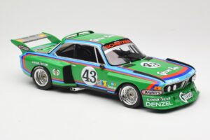 BMW 3.5 CSL E9 Schnitzer #43 D. Quester / A. Krebs 24 Hours of Le Mans 1976 Minichamps 1:18 155762643 Kov – obrázok 4 z 6