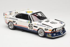 BMW 3.5 CSL E9 #46 Team Brock P. Brock / F. Muir / J. Aubriet 24 Hours of Le Mans 1976 Minichamps 1:18 153762646 Kov – obrázok 4 z 6