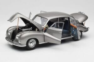 BMW 502 2.6 Luxus Silver Beige Metallic AUTOart 1:18 70591 Kov – obrázok 2 z 8