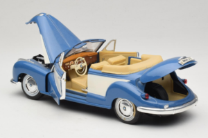 BMW 502 Kabriolet Modrý Tchibo 1:18 45396 Kov – obrázok 5 z 8