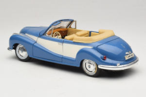 BMW 502 Kabriolet Modrý Tchibo 1:18 45396 Kov – obrázok 7 z 8