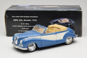 BMW 502 Kabriolet Modrý Tchibo 1:18 45396 Kov – obrázok 8 z 8