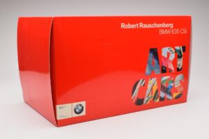 BMW 635 CSi E24 Art Car Robert Rauschenberg AUTOart 1:18 80430150924 Kov – obrázok 8 z 8
