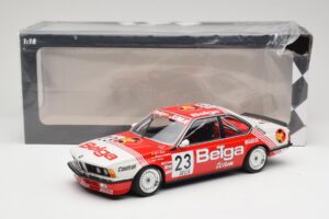 BMW 635 CSi E24 Belga Juma Racing M. Winkelhock / T. Regout 24 Hours of Spa 1985 Minichamps 1:18 155852523 Kov – obrázok 6 z 6