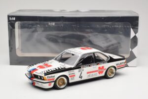 BMW 635 CSi E24 BMW Italia #4 R. Ravaglia / G. Berger 24 Hours of Spa 1984 Minichamps 1:18 155842504 Kov – obrázok 6 z 6