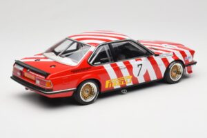BMW 635 CSi E24 #7 BMW Italia G. Brancatelli / H. Kelleners Brno Grand Prix 1984 Minichamps 1:18 155842507 Kov – obrázok 2 z 6