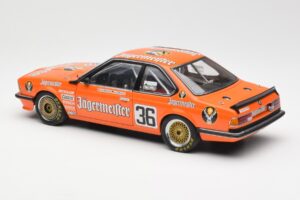 BMW 635 CSi E24 #1 European Touring Car Championship Jagermeister 1985 AUTOart 1:18 80430145825 Kov – obrázok 7 z 8