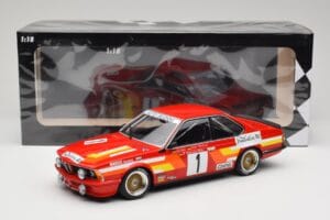 BMW 635 CSi E24 #1 U. Felder / D. Hamelmann Auto Budde Winners 24 Hours of Nürburgring 1985 Minichamps 1:18 155852501 Kov – obrázok 6 z 6