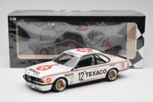 BMW 635 CSi E24 #12 R. Metge / C. Ballot-Léna Bavaria Automobiles 24 Hours of Spa 1985 Minichamps 1:18 155852513 Kov – obrázok 6 z 6