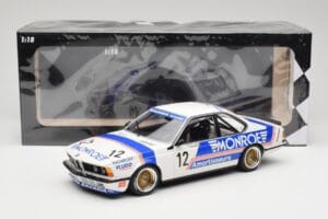 BMW 635 CSi E24 #12 C. Ballot-Léna / Deyne 500km Monza 1985 Minichamps 1:18 155852512 Kov – obrázok 6 z 6