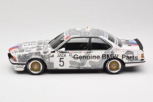 BMW 635 CSi E24 #5 R. Ravaglia Winner Spa 24 Hours 1985 Minichamps 1:18 155852505 Kov – obrázok 3 z 6