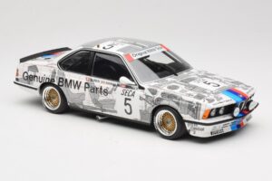 BMW 635 CSi E24 #5 R. Ravaglia Winner Spa 24 Hours 1985 Minichamps 1:18 155852505 Kov – obrázok 4 z 6