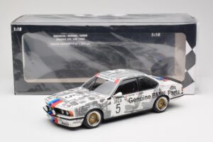 BMW 635 CSi E24 #5 R. Ravaglia Winner Spa 24 Hours 1985 Minichamps 1:18 155852505 Kov – obrázok 6 z 6