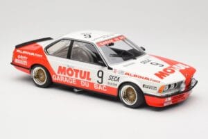 BMW 635 CSi E24 #9 Hollinger / P. Giroix Garage du Bac 24 Hours of Spa 1984 Minichamps 1:18 155842509 Kov – obrázok 4 z 6