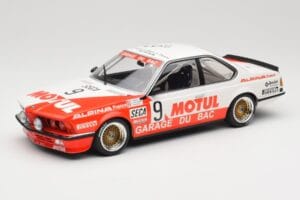 BMW 635 CSi E24 #9 Hollinger / P. Giroix Garage du Bac 24 Hours of Spa 1984 Minichamps 1:18 155842509 Kov