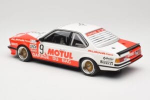 BMW 635 CSi E24 #9 Hollinger / P. Giroix Garage du Bac 24 Hours of Spa 1984 Minichamps 1:18 155842509 Kov – obrázok 5 z 6