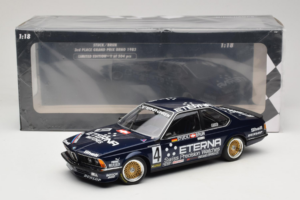 BMW 635 CSi E24 Schnitzer Eterna #4 H. Stuck / W. Brun 3rd Place Brno Grand Prix ETCC 1983 Minichamps 1:18 155832504 Kov – obrázok 6 z 6