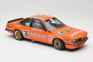 BMW 635CSi E24 Jagermeister #36 W. Brun / H. Grohs ETCC 1984 Minichamps 1:18 80430139185 Kov – obrázok 6 z 8