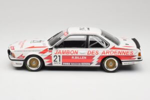 BMW 635CSi E24 Team Brun Motorsport #21 H. Grohs / T. Boutsen Spa 24 Hours 1985 Minichamps 1:18 155852521 Kov – obrázok 3 z 6