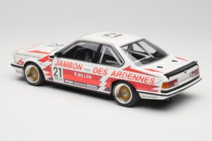 BMW 635CSi E24 Team Brun Motorsport #21 H. Grohs / T. Boutsen Spa 24 Hours 1985 Minichamps 1:18 155852521 Kov – obrázok 5 z 6