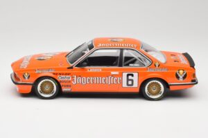 BMW 635CSi E24 Jagermeister #6 H. Stuck Bergischer Lowe Zolder DPM 1984 Minichamps 1:18 155842506 Kov – obrázok 3 z 6