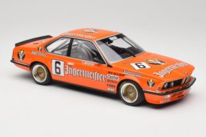BMW 635CSi E24 Jagermeister #6 H. Stuck Bergischer Lowe Zolder DPM 1984 Minichamps 1:18 155842506 Kov – obrázok 4 z 6