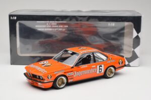 BMW 635CSi E24 Jagermeister #6 H. Stuck Bergischer Lowe Zolder DPM 1984 Minichamps 1:18 155842506 Kov – obrázok 6 z 6